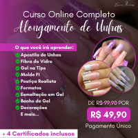 Curso Online de Manicure Completo - Básico ao Avançado ( COM BÔNUS ) + Certificados