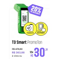 Maquininha T3 smart promo ton