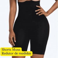 Shorts Musa com modelagem de cintura - Alta compressão