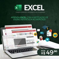 Excel, curso completo do básico ao avançado.