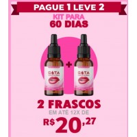Gota peruana rosa promoção pague 1 leve 2