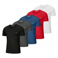 Kit 5 Camisetas Dry Fit Masculina Treino Corrida Esportes - Slim Fit