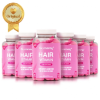 Kit 6 Gummy Hair - Vitamina Para Cabelo E Unhas Em Goma