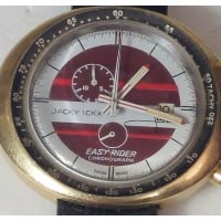 Relógio marca Jacky ickx cronógrafo dourado manual