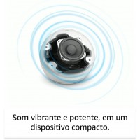Echo Dot 5ª geração O Echo Dot com o melhor som já lançado Cor Preta