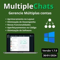 WhatsApp Chats v1.7.0 Conecte Múltiplas Contas do WhatsApp no Mesmo Computador