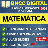 Planejamentos para aulas de Matemática (Ensino Fundamental - 2024)