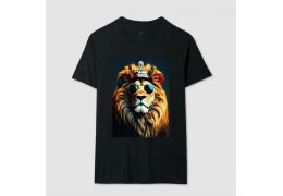 Camiseta Personalizada Majestosa do Rei Leão: Expresse sua Força e Autoridade com Estilo