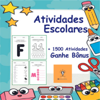 Ebook +1500 atividades de Reforços Escolares