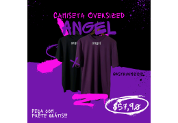 Camiseta Oversized Angel