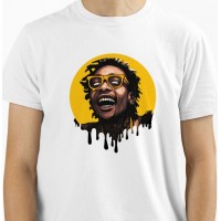 Camiseta Estampada Masculina Wiz Khalifa Black And Yellow
