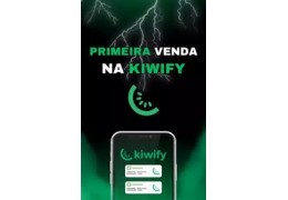 Primeira venda na kiwify