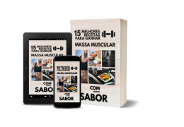 E-book - 15 Melhores receitas para ganhar massa muscular