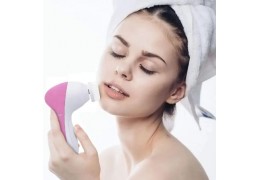 Escova de Limpeza e Esfoliação de Pele Facial 5 em 1