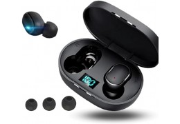 Fone de Ouvido Bluetooth Sem Fio Wireless 5.1 Duplo Com Visor, Premium Melhor Compra Mix®