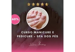 Curso de manicure e pedicure + spa dos pés (unhas)