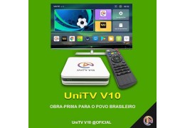 UniTV V10 4K Ultra HD - FRETE GRÁTIS