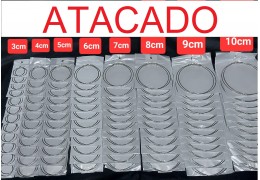 Brincos de Argola Metal Bijuteria12, 24, 36, 48, 60 Pares Atacado Revenda