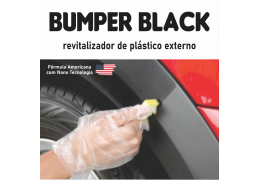 Bumper Black Revitalizador de Plástico Automóveis