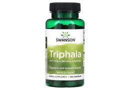 Swanson, Triphala com Amla, Behada e Harada, 500 mg, 100 Cápsulas