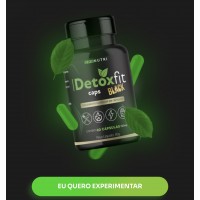 Detoxfit caps Black