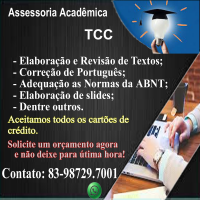 Assessroria Acadêmica - TCC , Artigo, Monografia, dentre outros.
