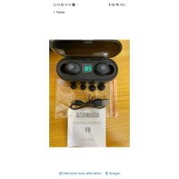 TWS F9 Bluetooth 5.0 Fone De Ouvido Sem Fio, Fones De Ouvido Esportivos, Estére