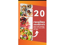 E-book de 20 receitas para secar