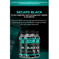 Secaps Black Promoção- COMPRE 1 E LEVE 2