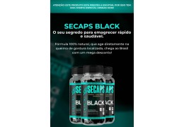 Secaps Black Promoção- COMPRE 1 E LEVE 2