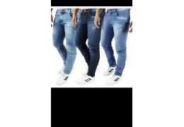 KIT 2 Calça Jeans Masculina Slim com plus size direta da fbrica
