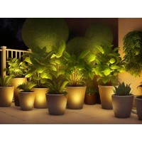 GlowUp Planters - Vasos de Plantas que Iluminam o Seu Espaço