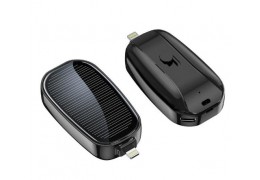 Novo Mini Carregador Solar - iPhone / Android -