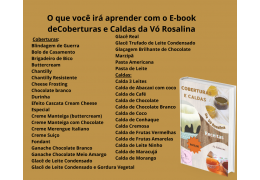 E-book de Coberturas e Caldas de Bolos da Vó Rosalinaa