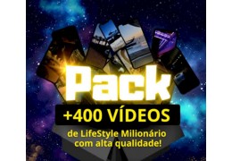 Pack com mais de 400 vídeos de motivação milionária
