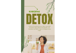 10 Receitas para emagrecer com Detox
