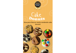 Aprenda a fazer cake Donuts