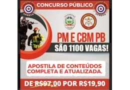 Apostila Completa E Atualizada - Polícia Militar E Corpo De Bombeiros Militar Da Paraíba