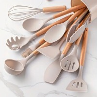 Kit utensílios para cozinha silicone