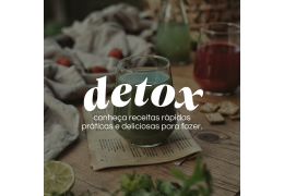 Guia de receitas Detox de consumo diário saldavel