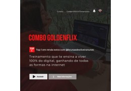 COMBO 3EM1 GOLDENFLIX Por Bruna de Oliveira