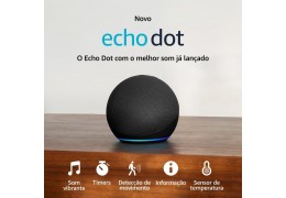 Novo Echo Dot 5a. geração - O Echo Dot com o melhor som já lançado