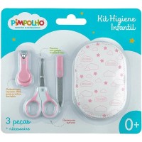 Kit Higiene Infantil Pimpolho Com Necessaire Infantil