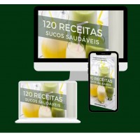 Ebook+120 receitas de sucos naturais + bônus