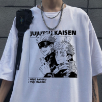 Camiseta Anime Jujutsu Kaizen Gojo Yuji Masculina Feminina Poliéster