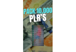 Pack 10,000 Plr's