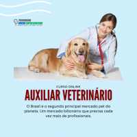 Curso de Auxiliar Veterinário Online Completo e Certificado