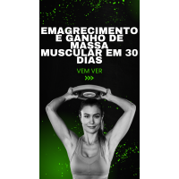 E-book Emagrecimento E Ganho De Massa Muscular