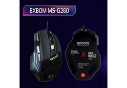 Mouse Gamer Profissional 3200 DPI Com Fio USB 7 Botões RGB Cabo Nylon 1.5m Mouse para jogo