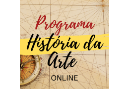 Programa história da arte online com o professor Dante Velloni
